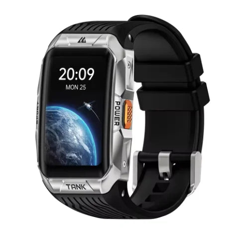 2025 KOSPET TANK X2 Ultra GPS Smart Watch For Men 3D Curved Screen Stainless Steel Body Compass Altimeter Waterproof Smartwatch