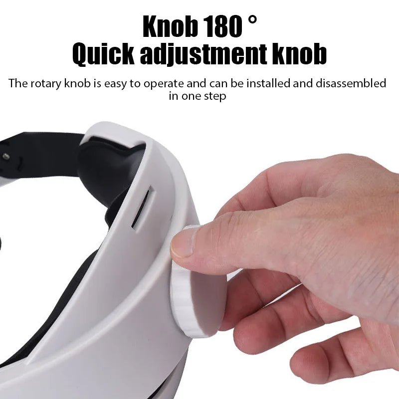 Adjustable Head Strap For Oculus Quest 2 VR Headwear Glasses Adjustable Improve Comfortable And Replaceable Headwear Accessorie