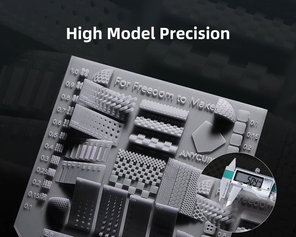 ANYCUBIC 5KG Standard Resin 3D Printer High Precision Standard Resin 3D Printing DIY Figurines Materials For Photon Mono 5s Pro