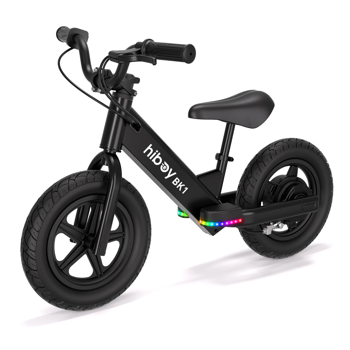 Hiboy BK1 Kids Electric Balance Bike 12 Inch Tire, 5.6/9mph Speed, Adjustable Seat, 4.9 Miles Range for Ages 3-5, Perfect Gift for Boys & Girls