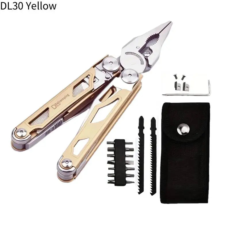 Daicamping DL301 DL30 DL1 Diy Multi Tool Folding  Knife Multi-tool Clamp EDC Manual Hand Tools Multifunctional Plier Multitools