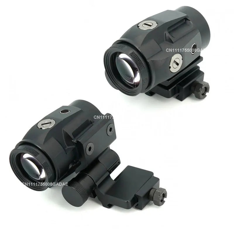 R5XDR GEN II + JULIET5 5X Combo Kit JULIET3 3X Magnifier Rifle Holographic Red Dot Sightscope Flip to Side 20mm Picatinny Mount
