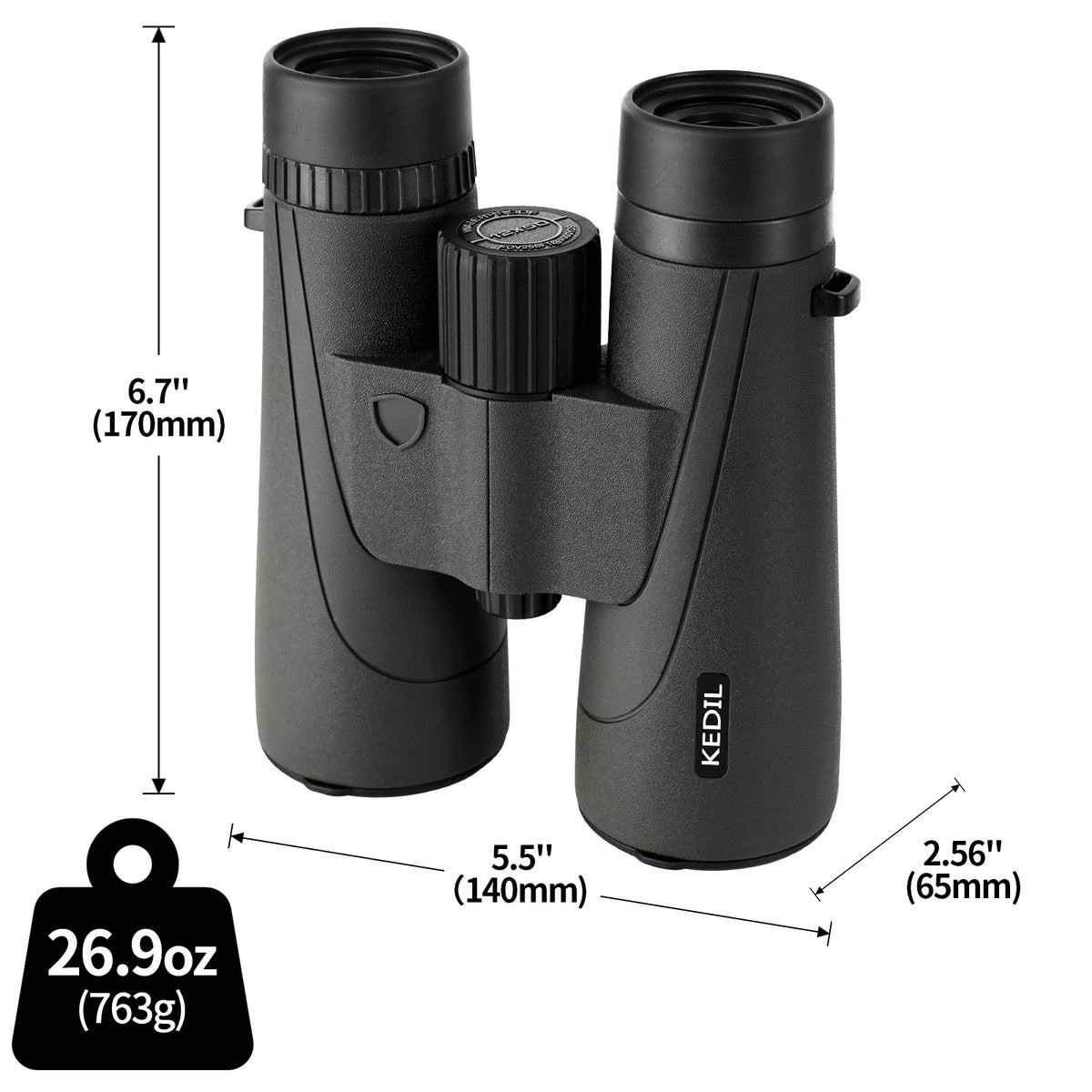 12x50 ED Binoculars for Adults-Professional HD Optical IPX7 Waterproof High Power BAK4 Prism Telescope for Bird Watching Travel