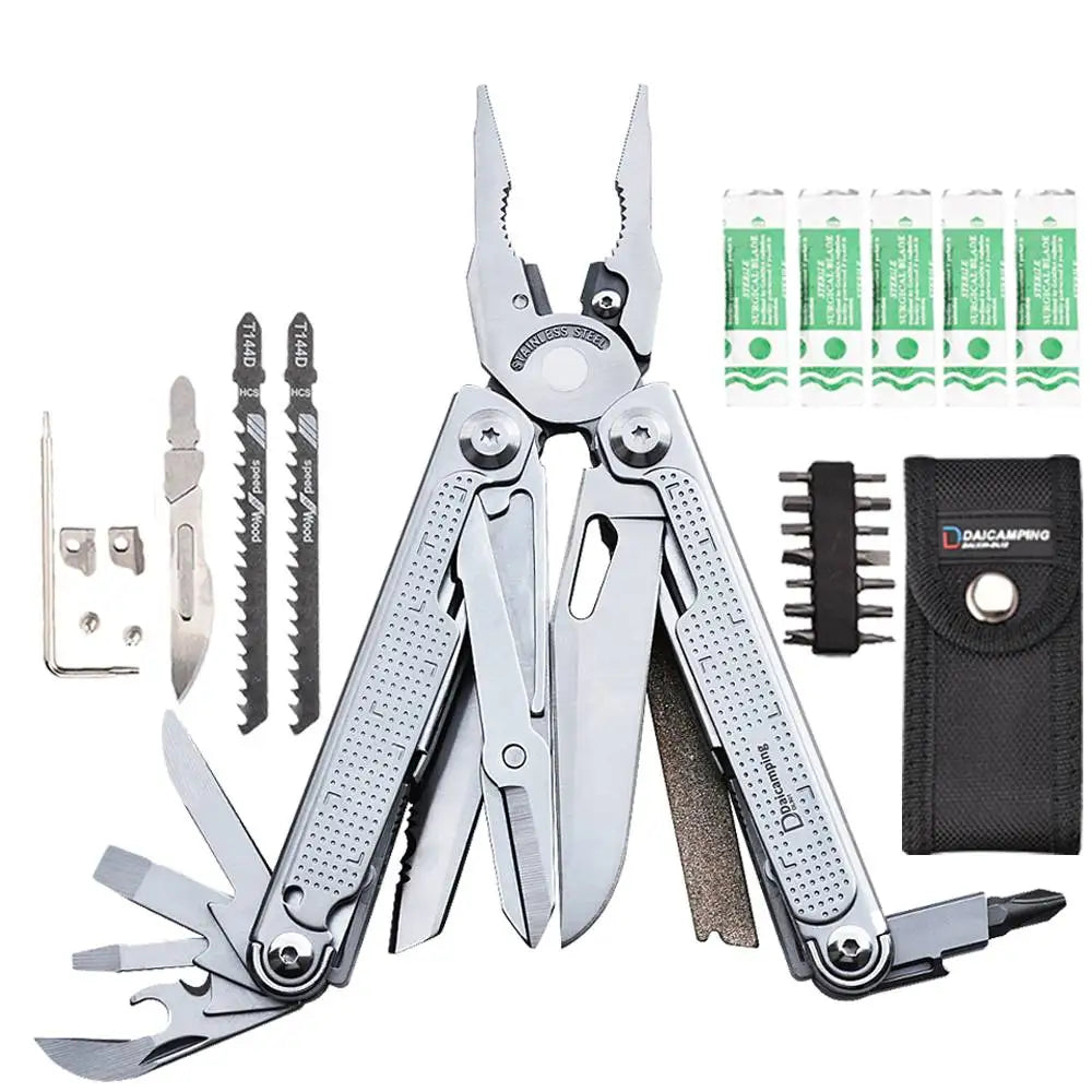 Daicamping DL301 DL30 DL1 Diy Multi Tool Folding  Knife Multi-tool Clamp EDC Manual Hand Tools Multifunctional Plier Multitools