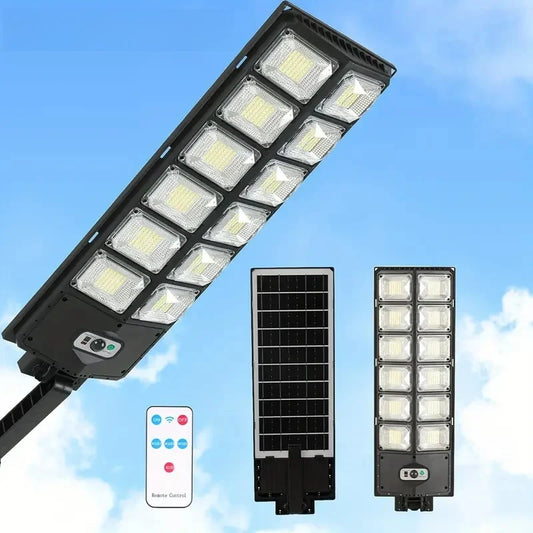 Super Bright LED Outdoor Solar Lamp Waterproof with Motion Sensor Human Induction for Garden Yard Garage Lighting