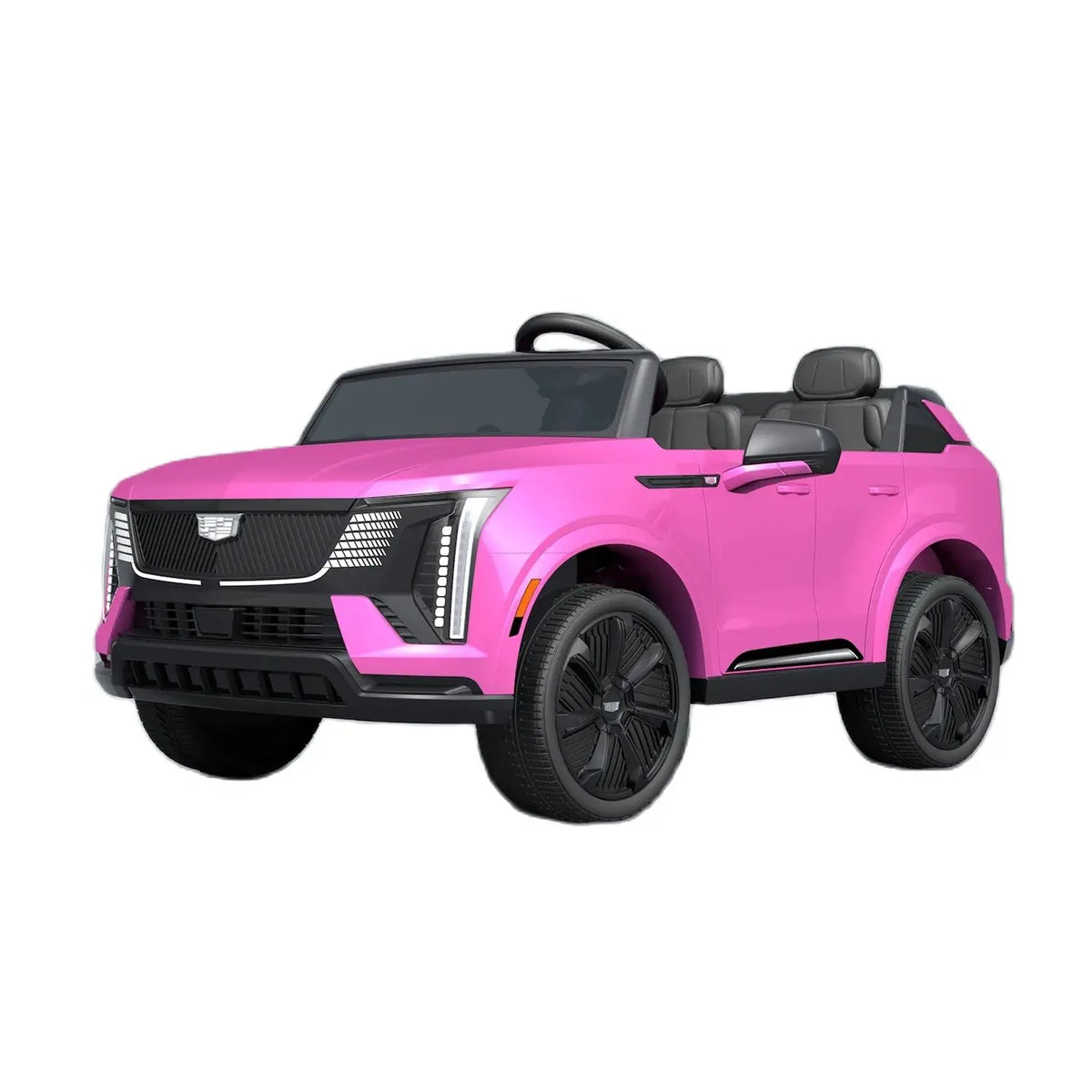 24V Ride On Car, Electric Vehicle With Remote Control, 2 Seater, 4-Wheel Shock Absorbers, Smooth Start, Led Lights For Kids