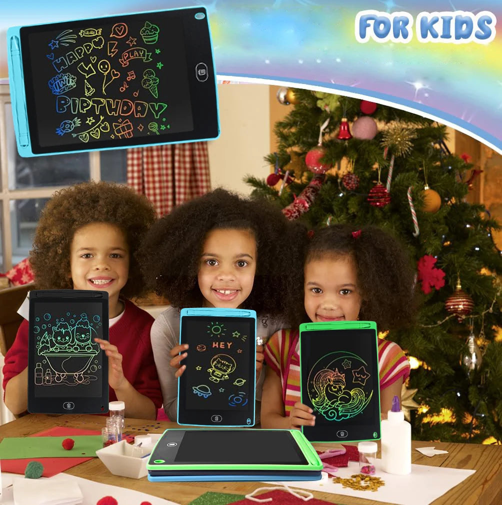 LCD Writing Tablet for Kids, 8.5 Inch Colorful Doodle Board Drawing Tablet, Educational Learning Toys Birthday Gifts for Boys Girls, Christmas Gift