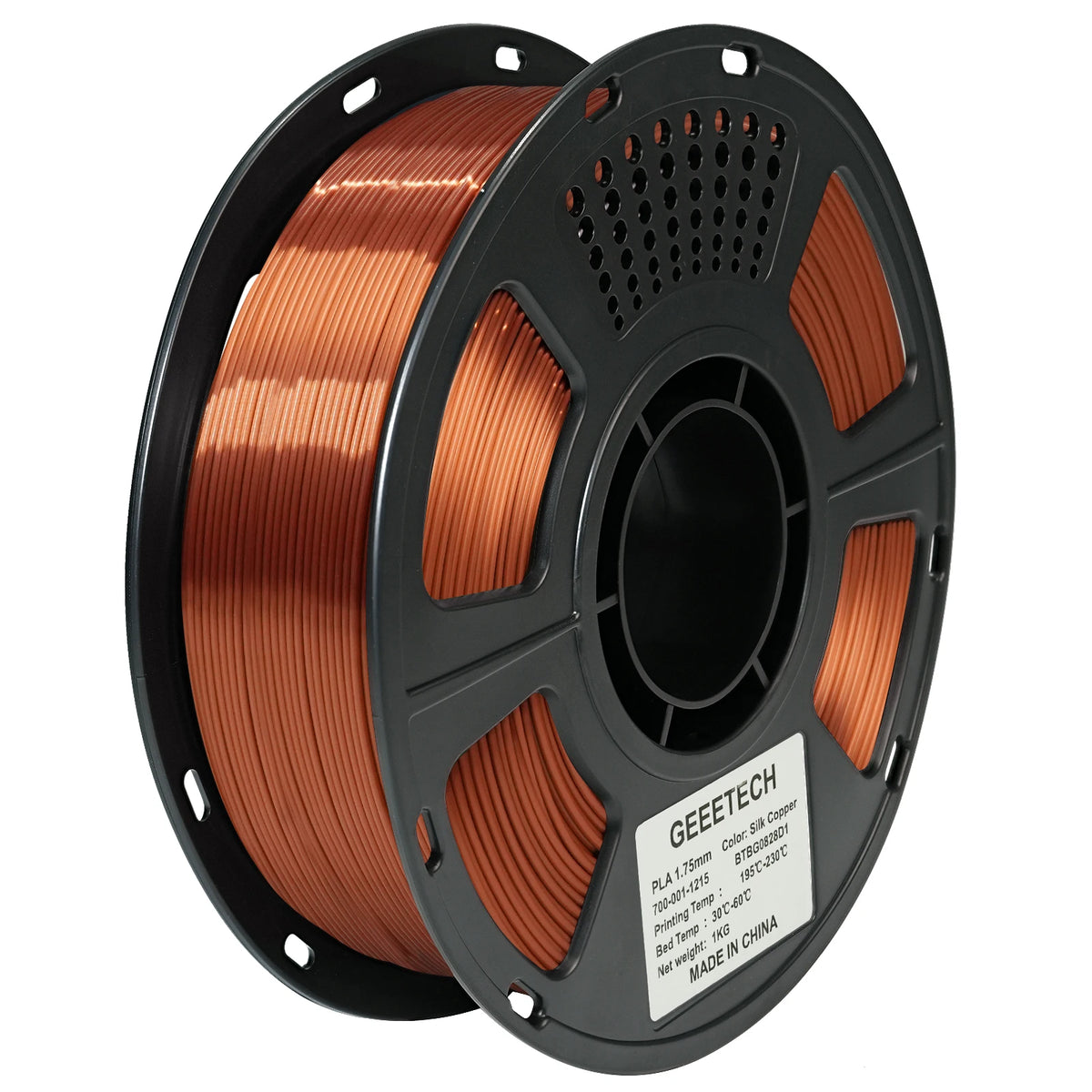 GEEETECH 3D Silk PLA Filament 1kg 1.75mm Spool Wire for 3D Printer Material, Safety, Vacuum Packaging Suitable For Bambu Lab