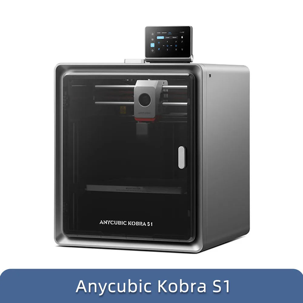 Anycubic Kobra S1 Speedy 3D Printer Up to 600mm/s High Speed Printing Auto Leveling CoreXY Structure Direct Extruder