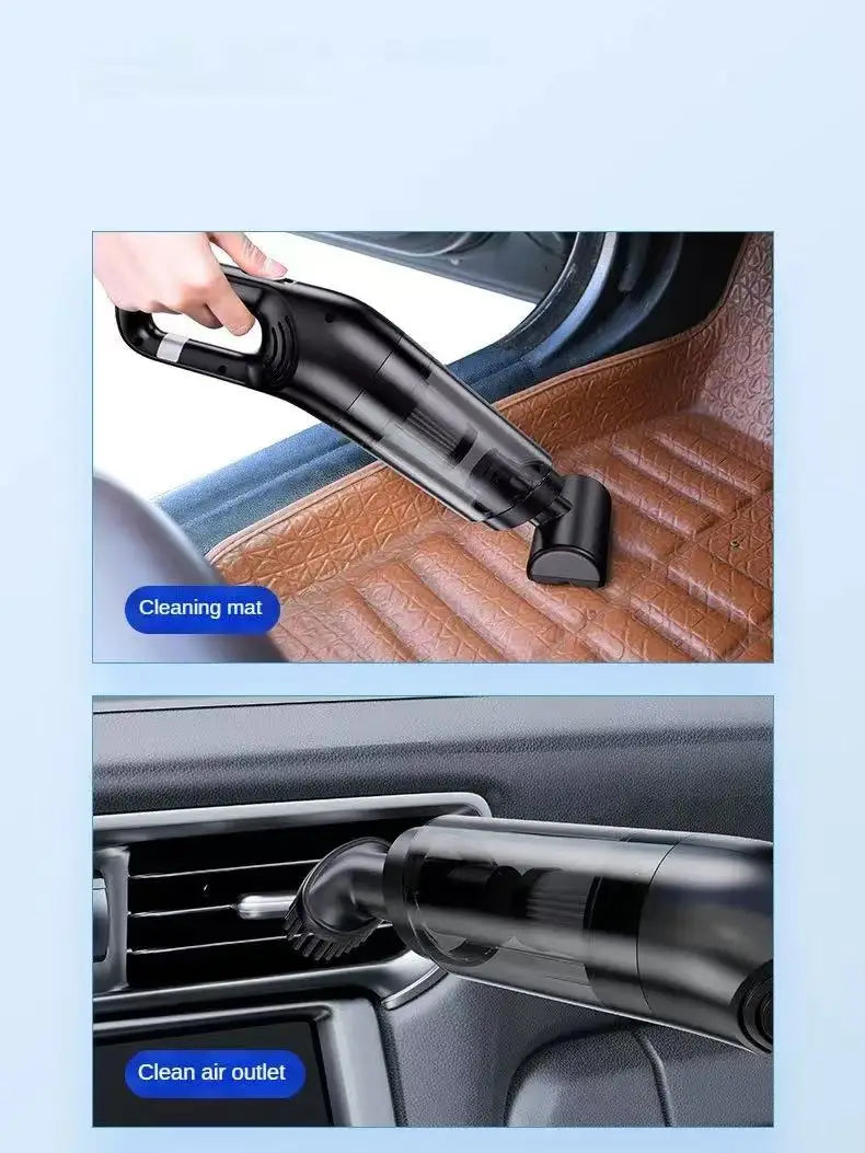 Vacuum Cleaner Mini Portable Wireless Hand Held Cleaner Powerful Cleaning Machine Car Home Appliance For Dust Pet Hair USB Charg