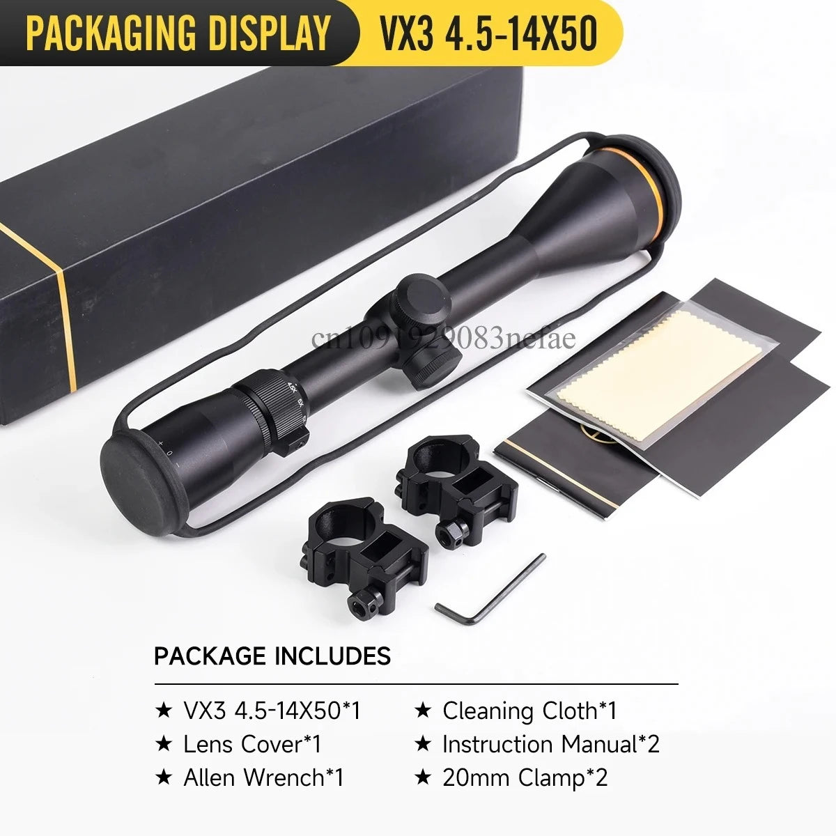 LE***LD VX-3 4.5-14X50 3-9x40 1.5-5x20 Professional Tactical Optics Sight Ar15 Scope Collimator 11mm/20mm Rail