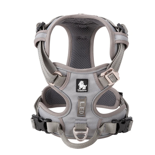 Truelove No Pull Dog Harness Reflective Breathable Adjustable Training Vest for Small Medium Large Dogs Night Walking TLH5657