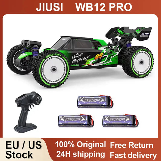 JIUSI WB12 PRO 1/12  RC Car 80KM/H 4WD Racing Car Brushless Remote Control Car Competitive Off-road 4WD RC Car Toys As Gift