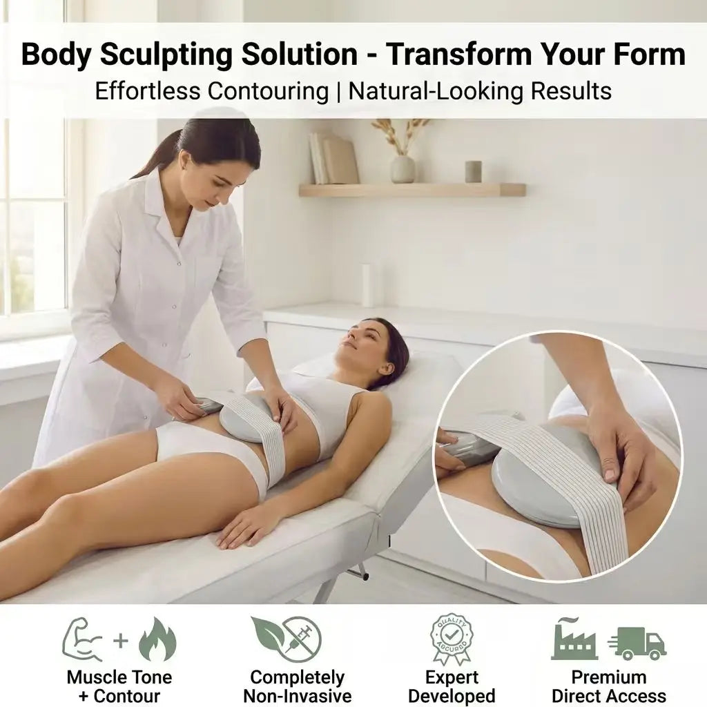 Mecavie RF Body Contouring Machine Cellulite Reduction Weight Loss EMSNova Upgrade Professional Home Electric Muscle Stimulator