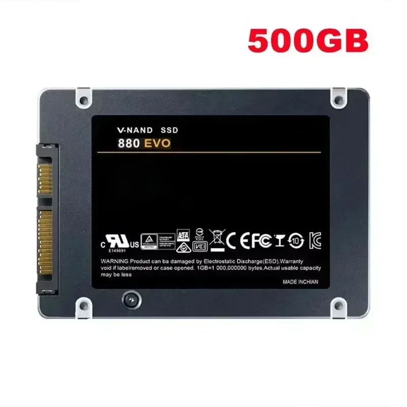 2026 Original 880 EVO Internal SSD 2TB 4TB Solid State Drive SATA 3.0 MLC 2.5 Inch for Laptop Desktop PC PS4 PS5 - New Hard Disk