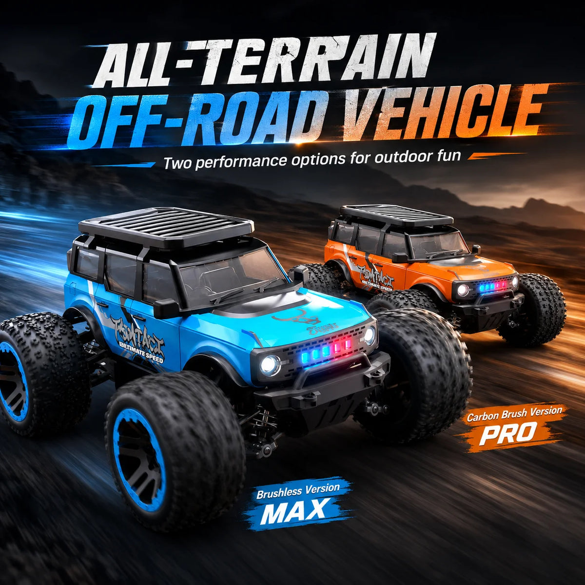 ZNLYRION SG201MAX PRO1:20 4WD RC Car 40KM/H Brushed or 55KM/H Brushless Full Proportional Remote Control Truck with LED Lights Independent Suspension Metal Drive Shaft