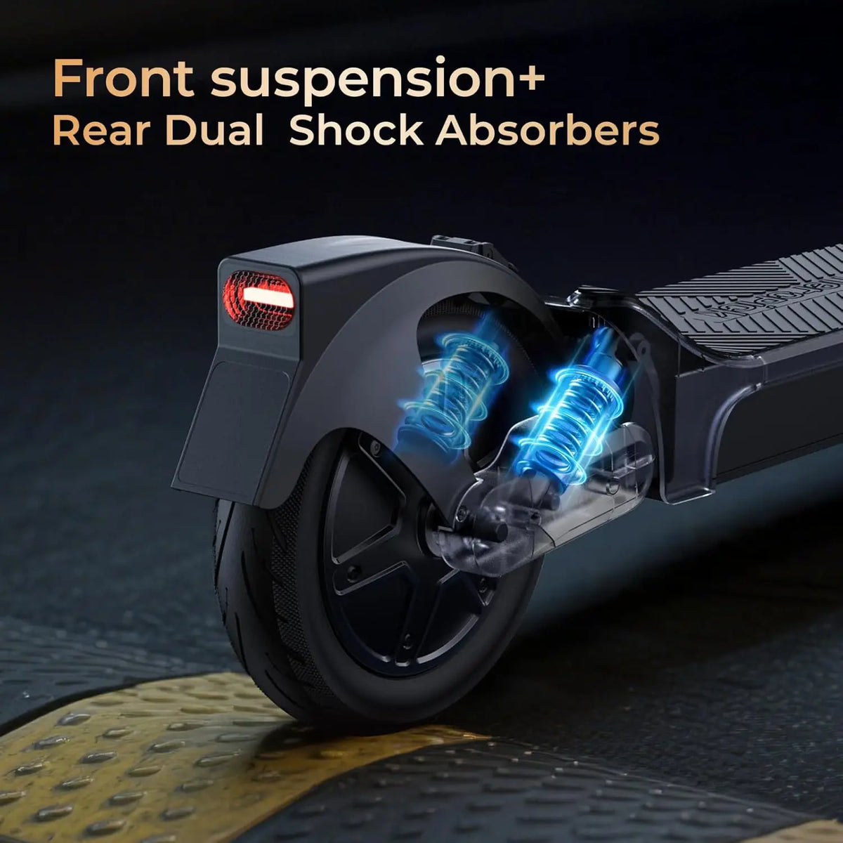 Electric Scooter Max Speed 20 Mph, 1000W, 10" Tubeless Tires, 40 Max Miles Range Folding E-Scooter APP Smart Support Family Use