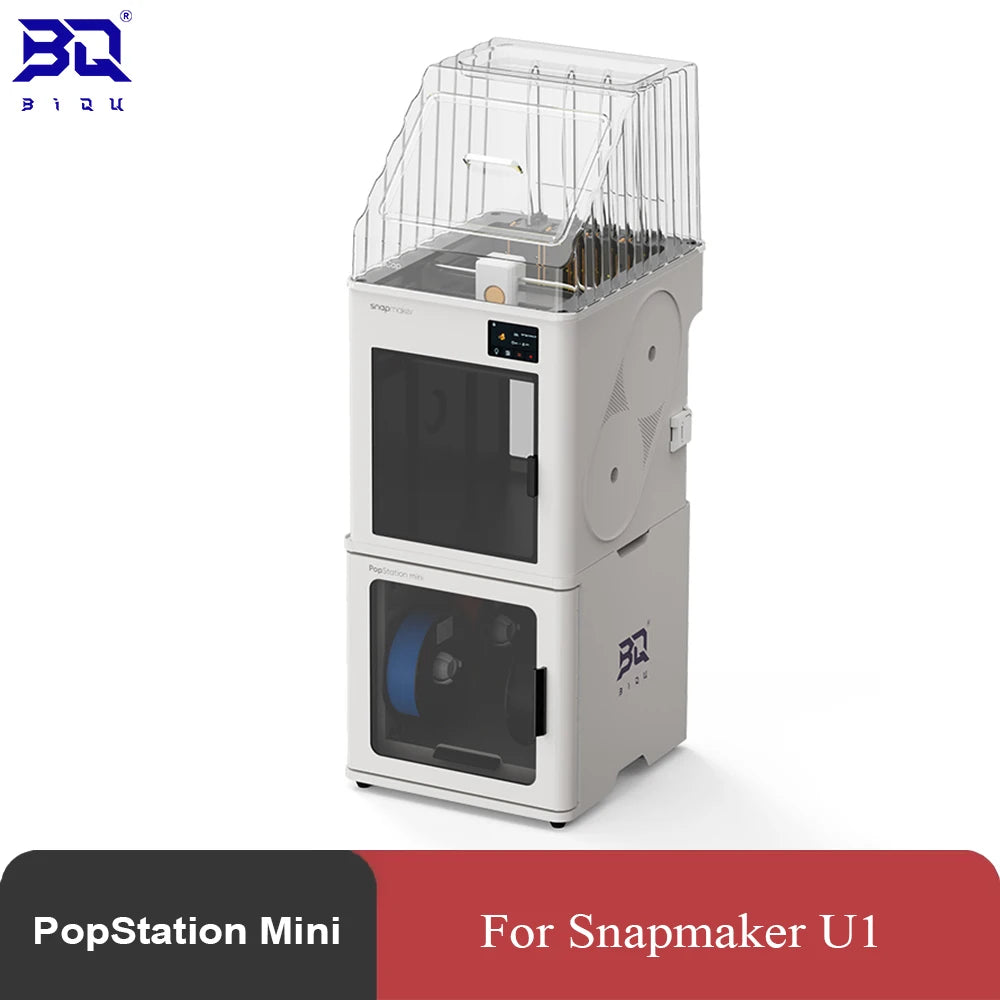 BIQU PopStation Mini Filament Storage Cabinet For Snapmaker U1 Sealed Moisture-Proof Compatible Bambu Lab P/X/A Series ELEGOO CC