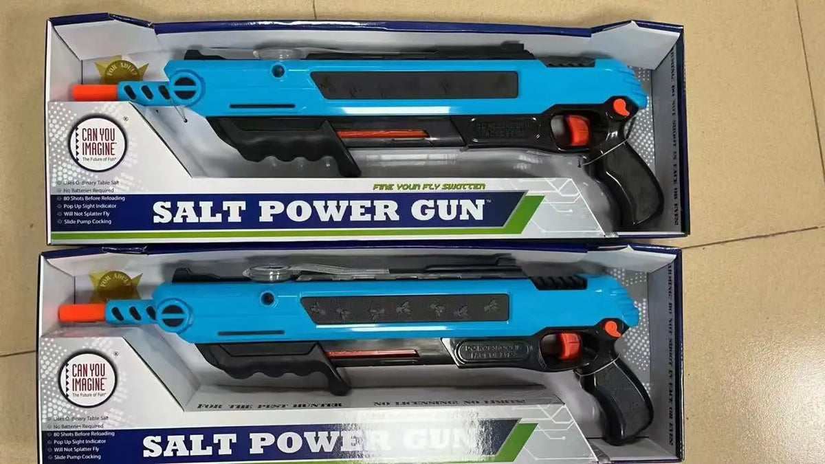 2026 Upgraded Bug A Salt Gun 3.0 Salt Shotgun Fly Mosquito Killer Adult Insect Toy Pest Control Salt Shooter New Model Powerful
