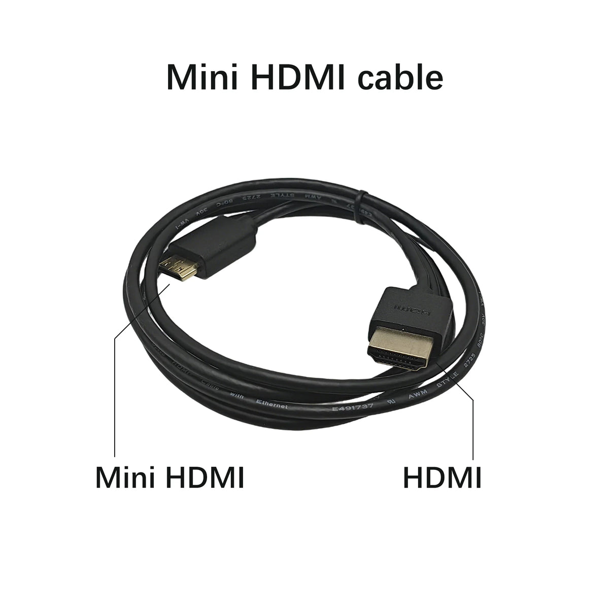 Head-Mounted Display with HDMI Input and Built-In Battery, Allowing Connection to a Variety of Devices.
