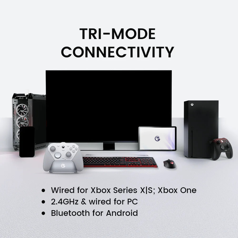 GameSir G7 Pro Wired Xbox Controller with Smart Charging Station, Hall Effect, Gyro, 3.5mm Audio Jack, 1000Hz Polling Rate