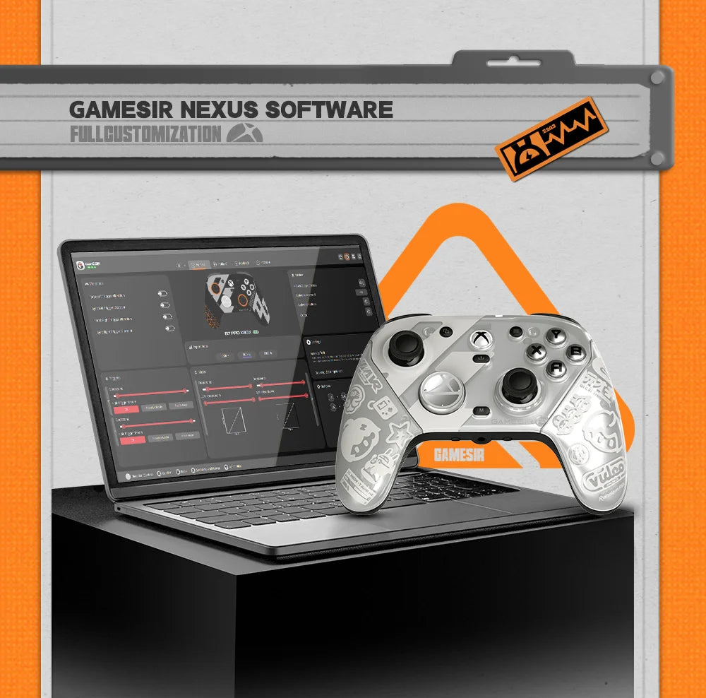 GameSir G7 Pro Zenless Zone Zero Wireless Xbox Controller – Charging Dock, TMR Joytick, Hall Effect Trigger, Swappable Faceplate