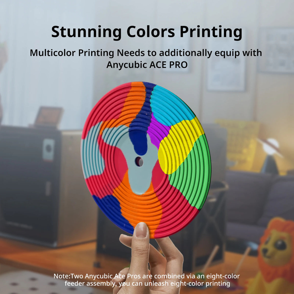 Anycubic Kobra S1 Speedy 3D Printer Up to 600mm/s High Speed Printing Auto Leveling CoreXY Structure Direct Extruder