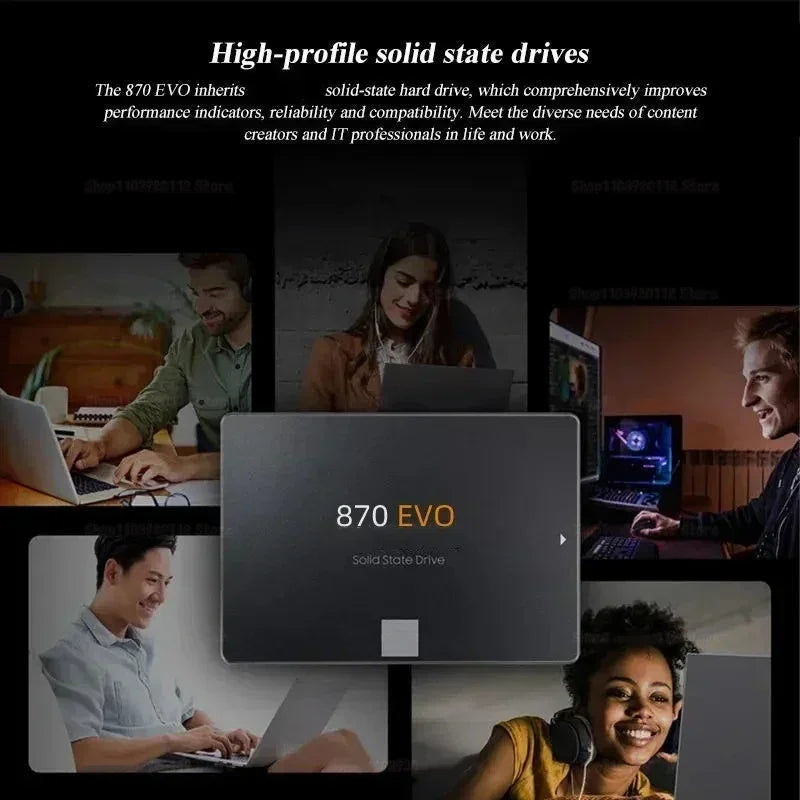 2026 Original 880 EVO Internal SSD 2TB 4TB Solid State Drive SATA 3.0 MLC 2.5 Inch for Laptop Desktop PC PS4 PS5 - New Hard Disk