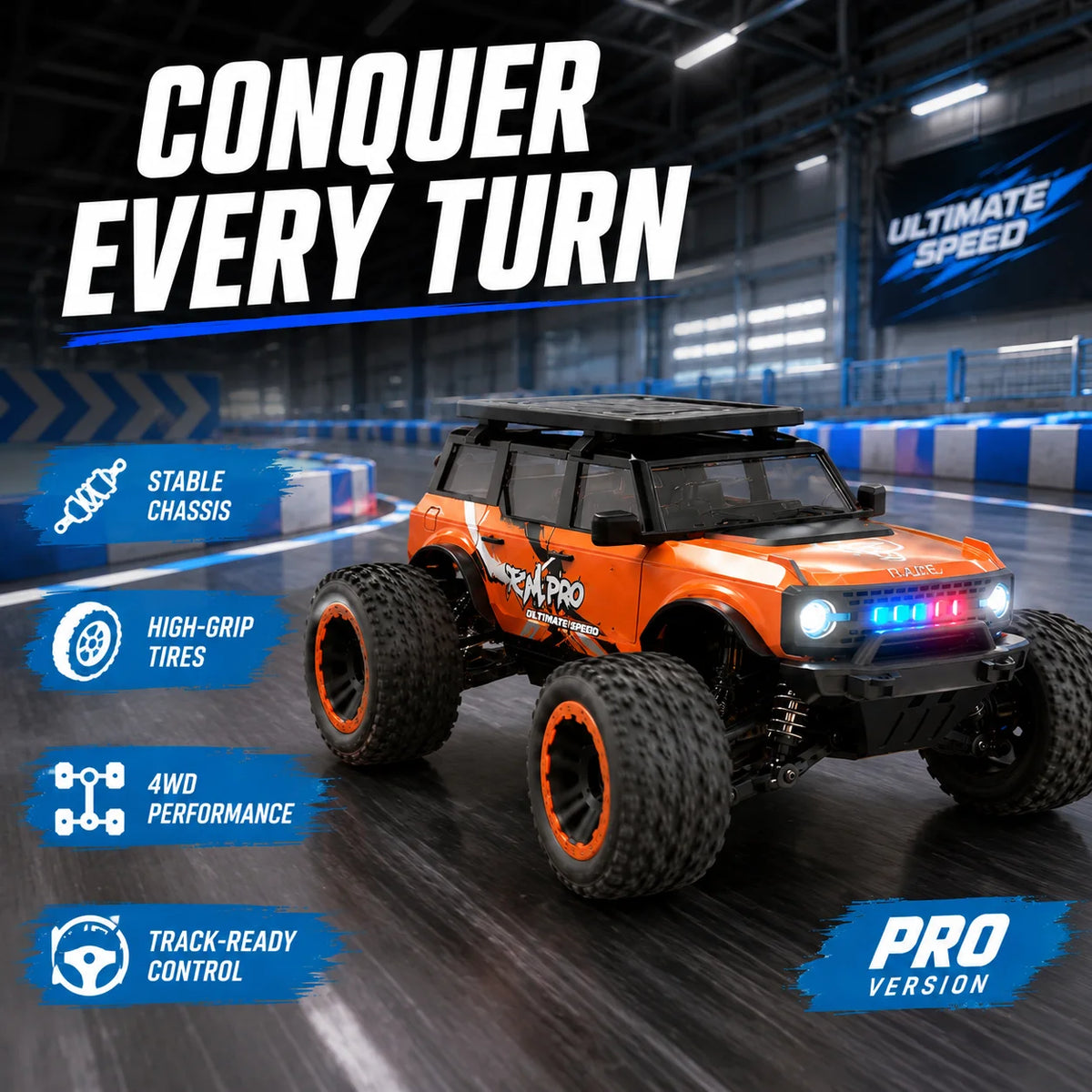 ZNLYRION SG201MAX PRO1:20 4WD RC Car 40KM/H Brushed or 55KM/H Brushless Full Proportional Remote Control Truck with LED Lights Independent Suspension Metal Drive Shaft