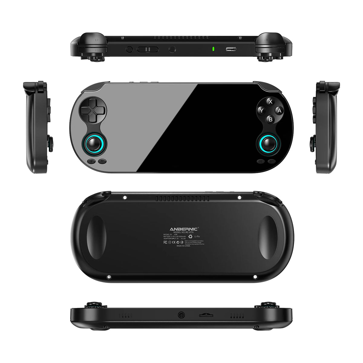 ANBERNIC RG VITA Handheld Game Console IPS Touchscreen 5000mAh Video Gaming Player Supports AI Streaming RixelHK