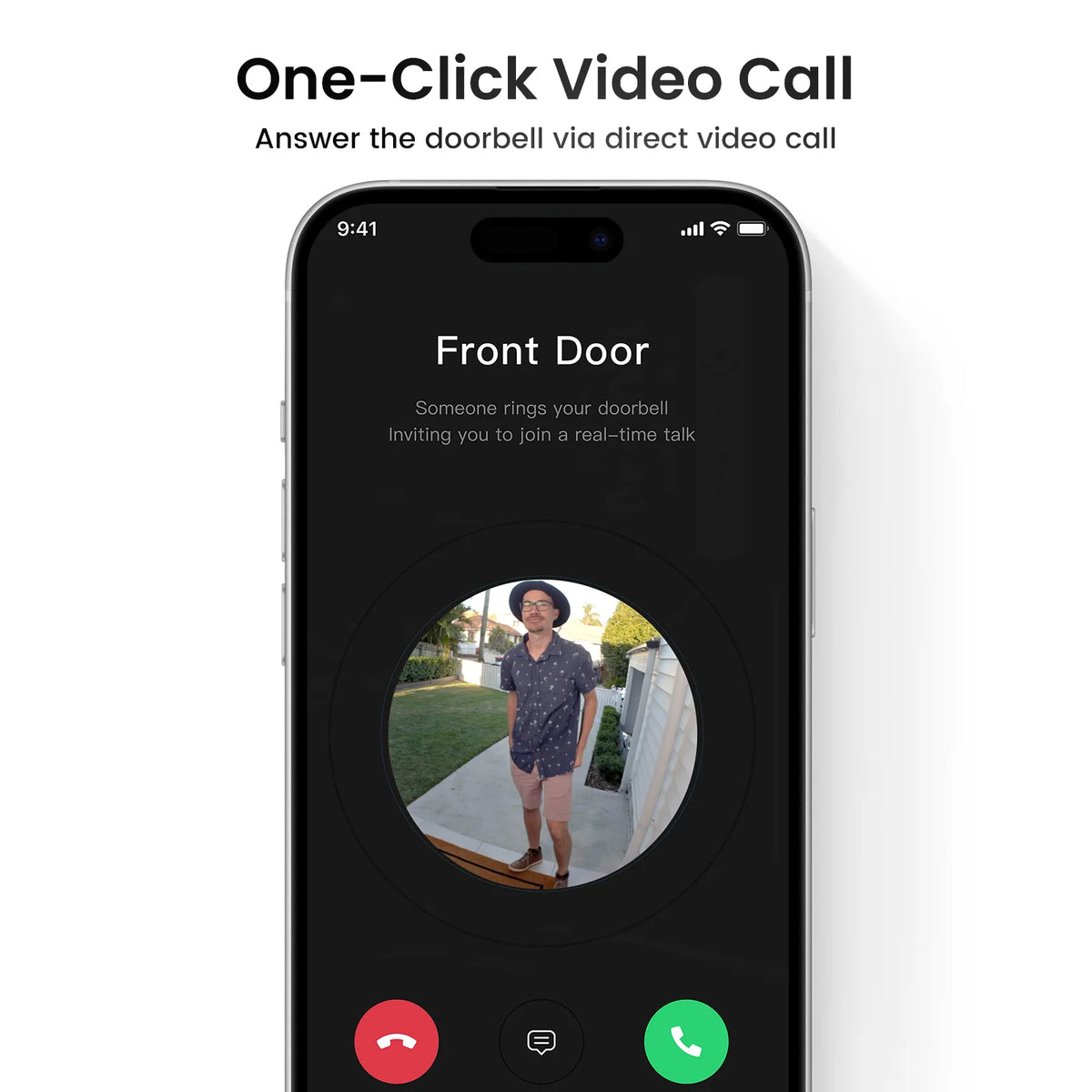Dekco 3MP Wireless Doorbell Video Intercom Outdoor 2.4G Wi-Fi Smart Doorbell with Chime Human Detection Support Alexa Door Bell