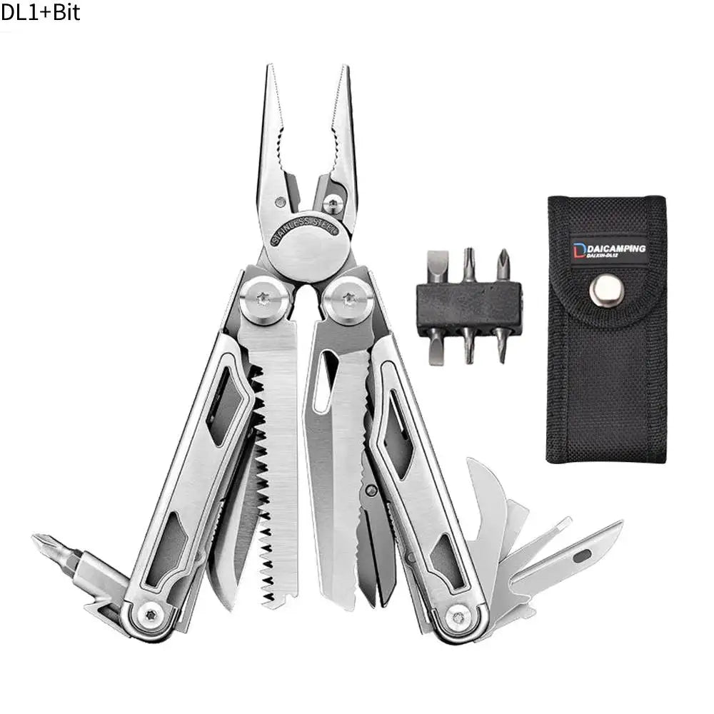 Daicamping DL301 DL30 DL1 Diy Multi Tool Folding  Knife Multi-tool Clamp EDC Manual Hand Tools Multifunctional Plier Multitools