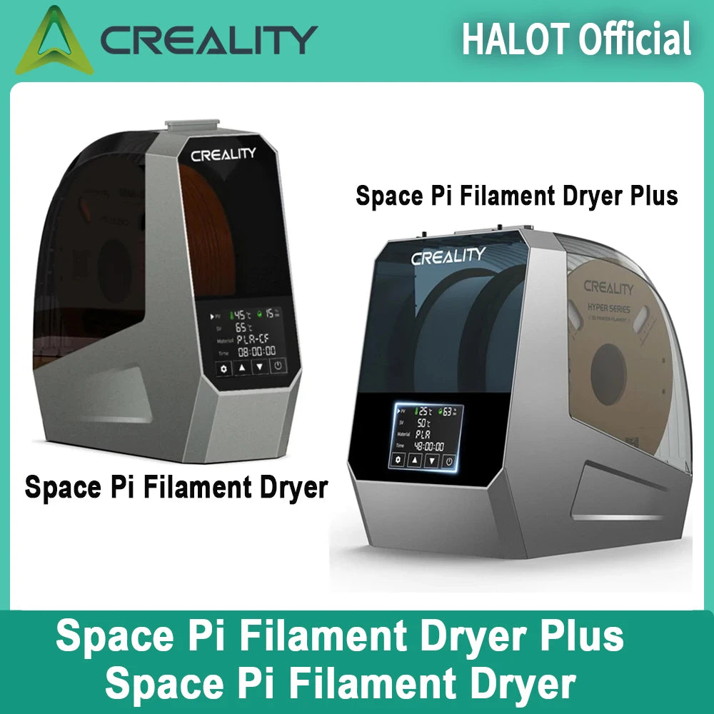 CREALITY Official Space Pi Filament Dryer 3D Printer Filament Box 360° PTC Fast Heating Fits 1.75/2.85mm PLA PETG ABS TPU PA